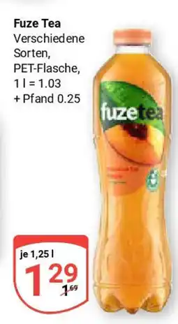 Globus Fuze Tea Angebot