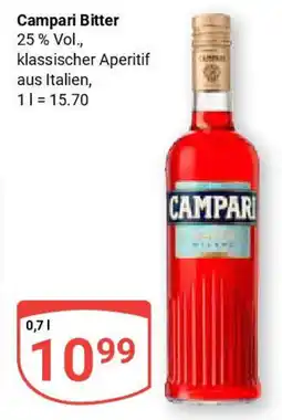 Globus Campari Bitter Angebot