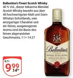 Globus Ballantine's Finest Scotch Whisky Angebot