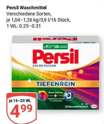 Globus Persil Waschmittel Angebot