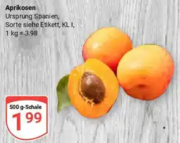 Globus Aprikosen Angebot