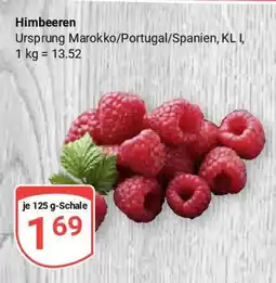 Globus Himbeeren Angebot