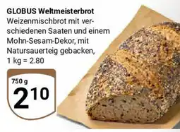 Globus GLOBUS Weltmeisterbrot Angebot