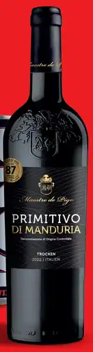Lidl Maestro de Pigo Primitivo di Manduria Angebot