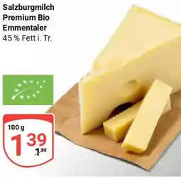 Globus Salzburgmilch Premium Bio Emmentaler Angebot