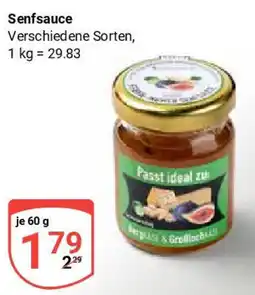 Globus Senfsauce Angebot