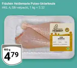 Globus Fräulein Heidemarie Puten-Unterkeule Angebot