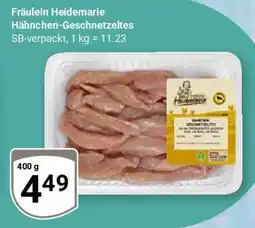Globus Fräulein Heidemarie Hähnchen-Geschnetzeltes Angebot