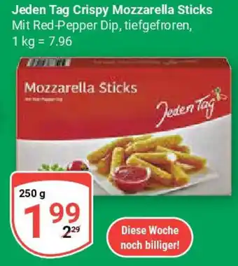 Globus Jeden Tag Crispy Mozzarella Sticks Angebot