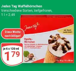 Globus Jeden Tag Waffelhörnchen Angebot