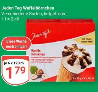 Globus Jeden Tag Waffelhörnchen Angebot