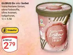 Globus GLOBUS Eis oder Sorbet Angebot