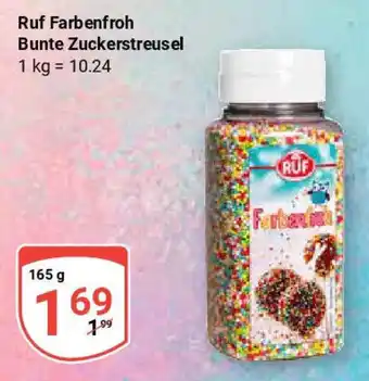 Globus Ruf Farbenfroh Bunte Zuckerstreusel Angebot