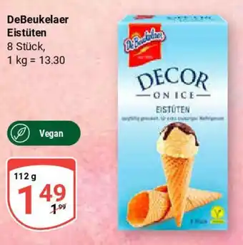 Globus DeBeukelaer Eistüten Angebot
