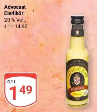 Globus Advocaat Eierlikör Angebot