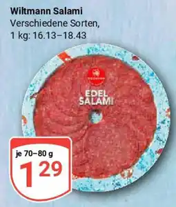 Globus Wiltmann Salami Angebot