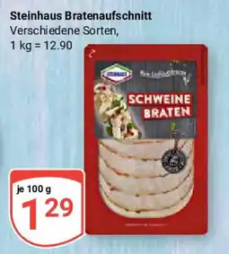 Globus Steinhaus Bratenaufschnitt Angebot