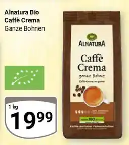 Globus Alnatura Bio Caffè Crema Angebot