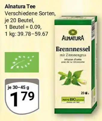 Globus Alnatura Tee Angebot