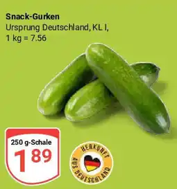 Globus Snack-Gurken Angebot