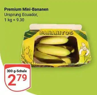 Globus Premium Mini-Bananen Angebot