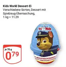 Globus Kids World Dessert-Ei Angebot