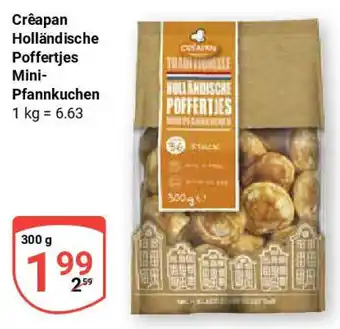 Globus Crêapan Holländische Poffertjes Mini- Pfannkuchen Angebot