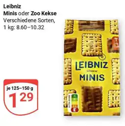 Globus Leibniz Minis oder Zoo Kekse Angebot