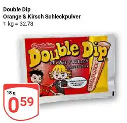 Globus Double Dip Orange & Kirsch Schleckpulver Angebot