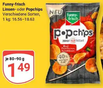 Globus Funny-frisch Linsen- oder Popchips Angebot