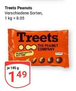 Globus Treets Peanuts Angebot