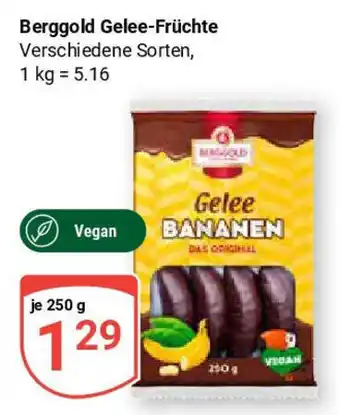 Globus Berggold Gelee-Früchte Angebot