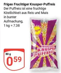 Globus Frigeo Fruchtiger Knusper-Puffreis Angebot