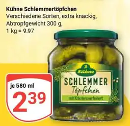Globus Kühne Schlemmertöpfchen Angebot