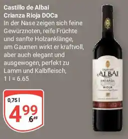 Globus Castillo de Albai Crianza Rioja DOCa Angebot