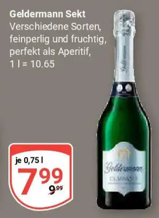 Globus Geldermann Sekt Angebot