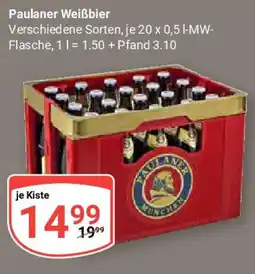 Globus Paulaner Weißbier Angebot