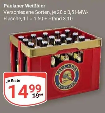 Globus Paulaner Weißbier Angebot