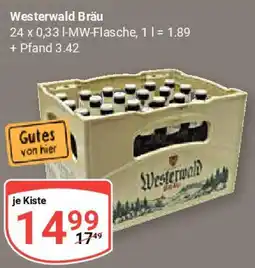 Globus Westerwald Bräu Angebot