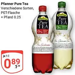 Globus Pfanner Pure Tea Angebot
