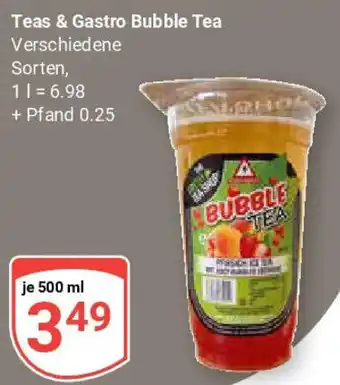 Globus Teas & Gastro Bubble Tea Angebot