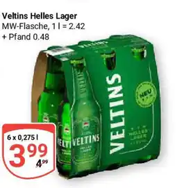 Globus Veltins Helles Lager Angebot