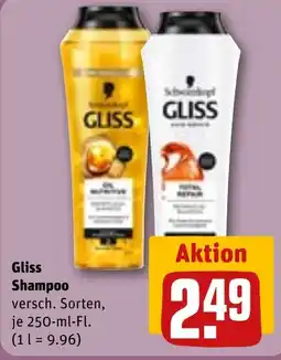 REWE Gliss Shampoo Angebot