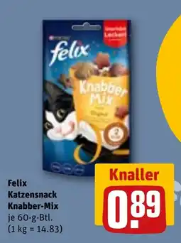 REWE Felix Katzensnack Knabber-Mix Angebot