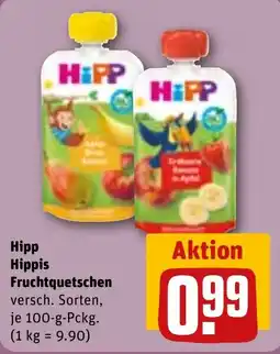 REWE Hipp Hippis Fruchtquetschen Angebot