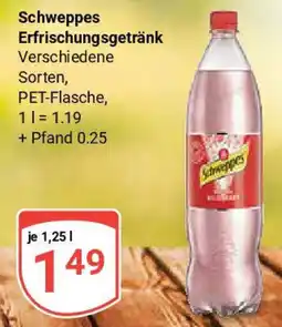 Globus Schweppes Erfrischungsgetränk Angebot
