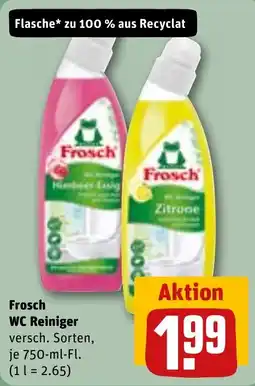 REWE Frosch WC Reiniger Angebot