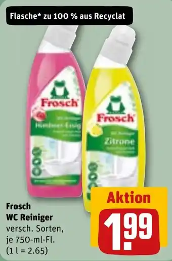 REWE Frosch WC Reiniger Angebot
