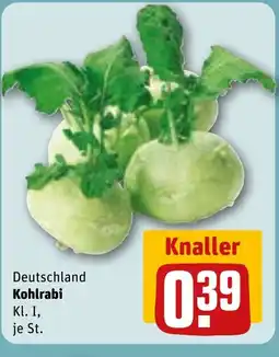 REWE Deutschland Kohlrabi Kl. I, Angebot