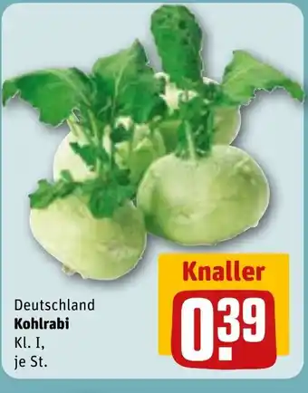 REWE Deutschland Kohlrabi Kl. I, Angebot
